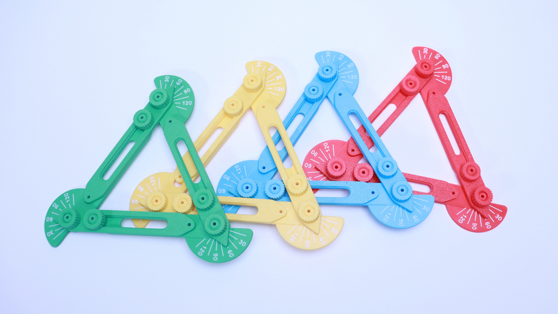 Tactile Math Triangle Instructions