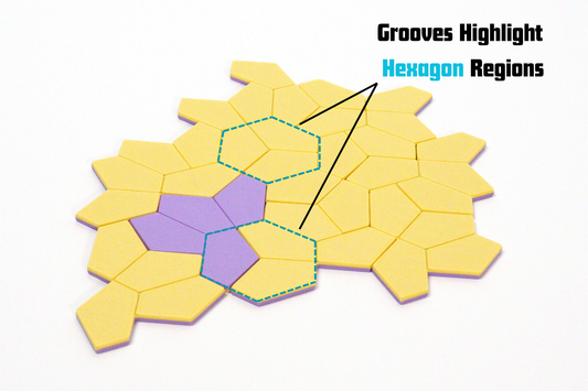 Einstein "Hat" Polykite Aperiodic 24-Tile Puzzle Set