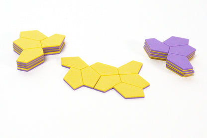 Einstein "Hat" Polykite Aperiodic 24-Tile Puzzle Set