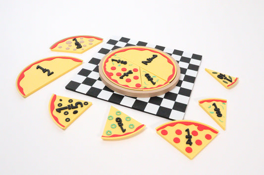 Pizza Fraction Circle for Learning & Practicing Fractions