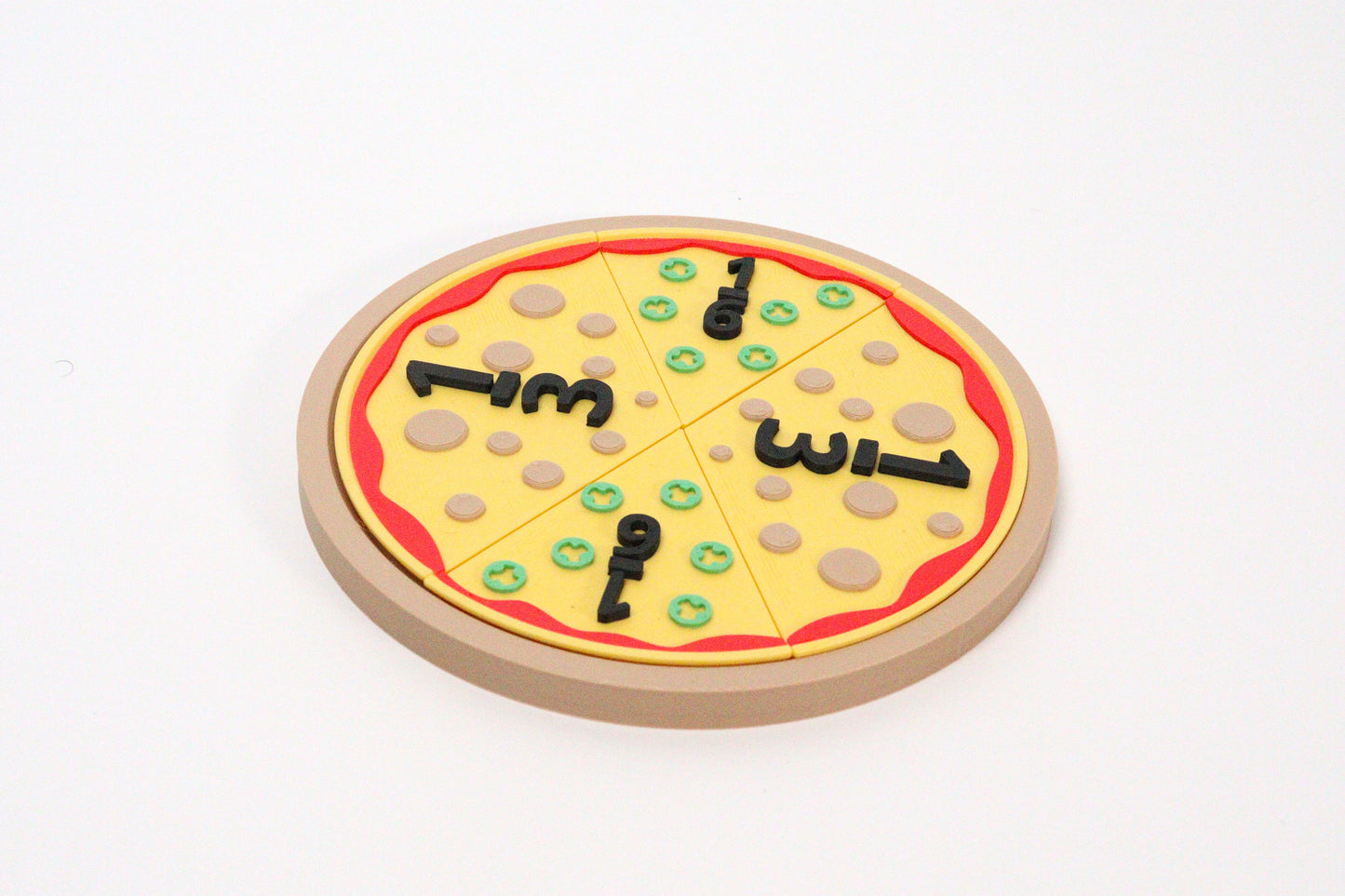 Pizza Fraction Circle for Learning & Practicing Fractions