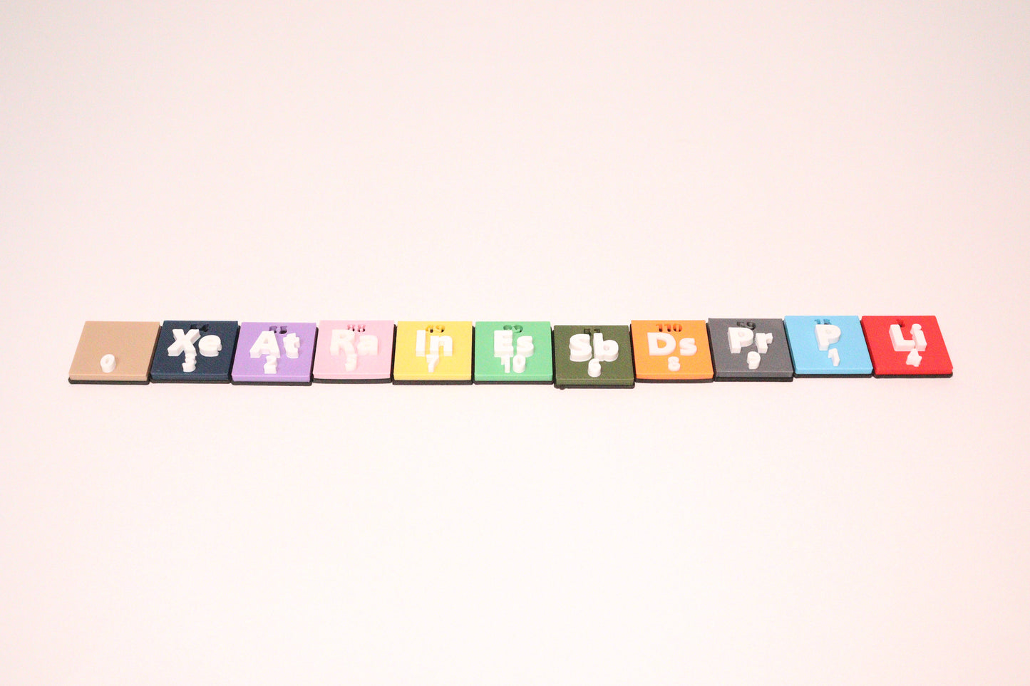 Spell-emental: Periodic Table Spelling Game Tiles