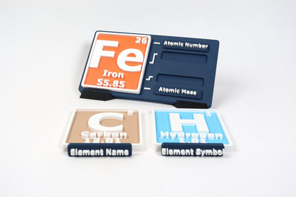 Hands-On Element Labeling Board | Middle School Chemistry Activity Set for Atomic Mass & Symbol
