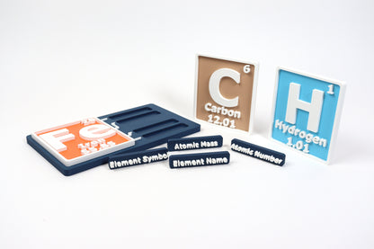 Hands-On Element Labeling Board | Middle School Chemistry Activity Set for Atomic Mass & Symbol