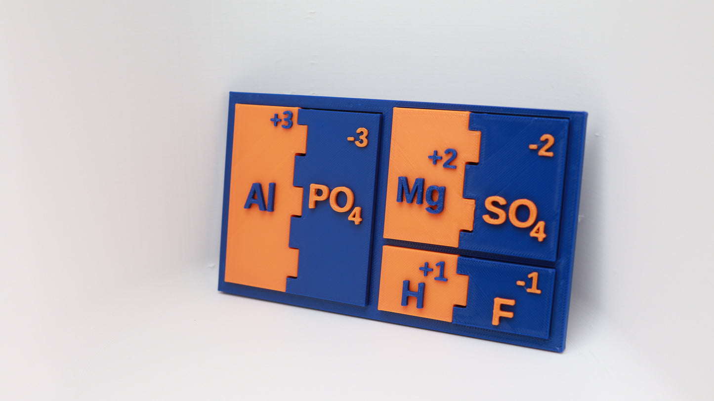 Ionic Bonding Mini Set (3D Printed)