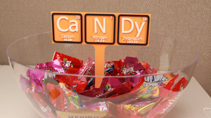 Periodic Table Candy Dish Sign (3D Printed)