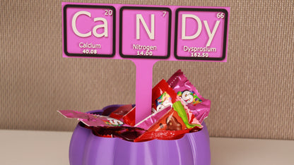 Periodic Table Candy Dish Sign (3D Printed)