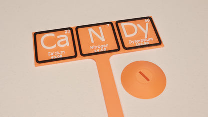 Periodic Table Candy Dish Sign (3D Printed)